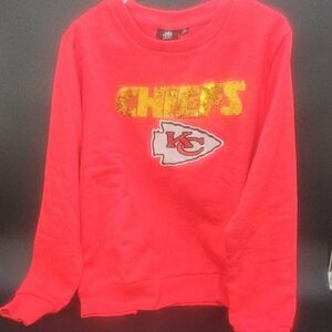 NFL Chiefs Kids Red and Gold Sweatshirt